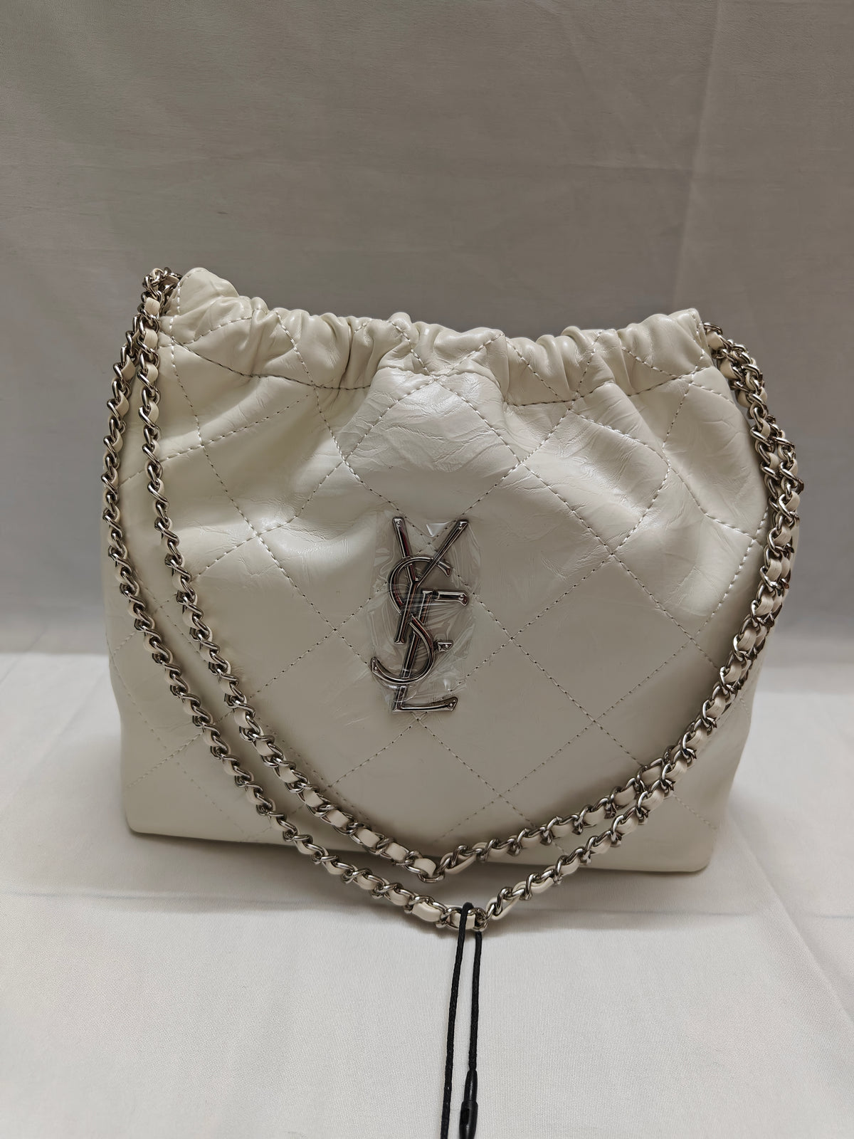 Urban Carry Quilted Drawstring Pouch Bag