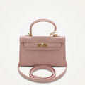 Roselle Structured Top-Handle Bag
